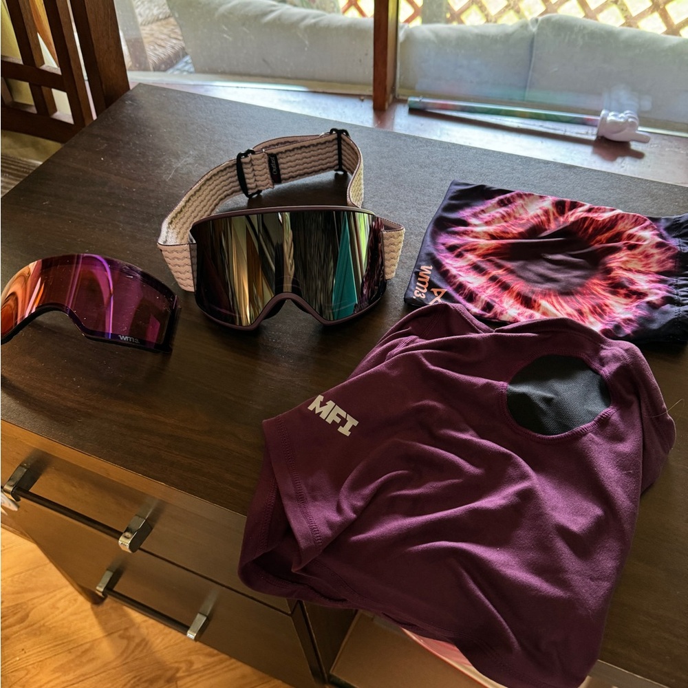 Anon WM3 MFI goggles with MFI mask and Bonus Lens